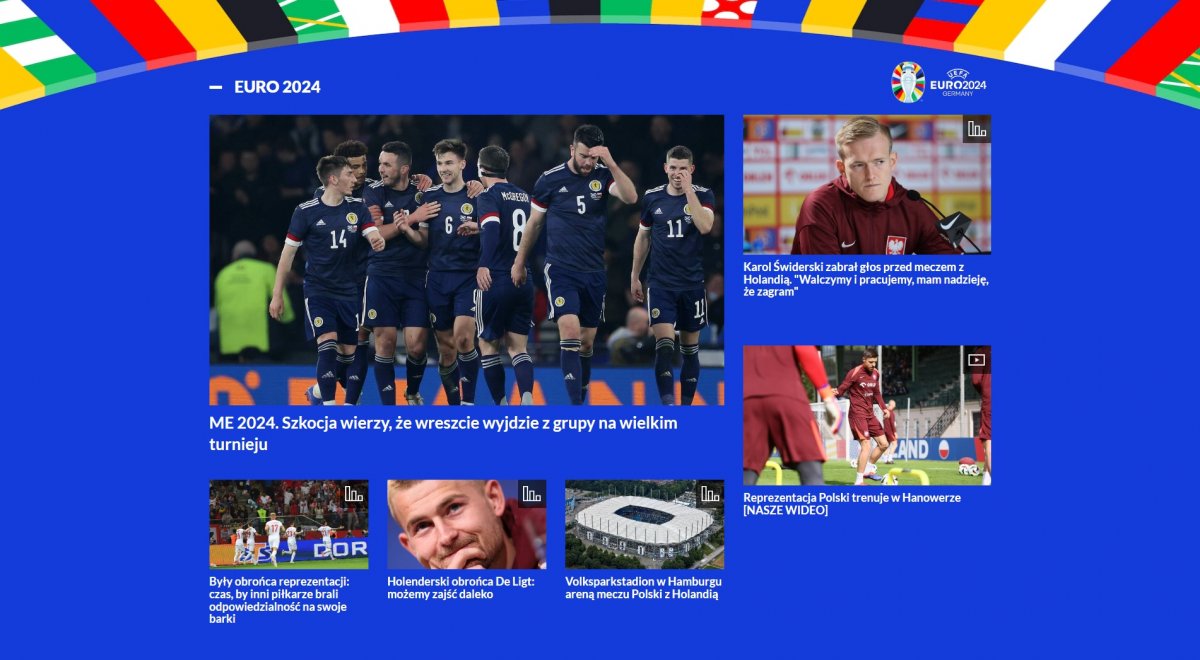 Piłkarskie euro w PAP: korespondencje wideo, statystyki i reportaże z turnieju 