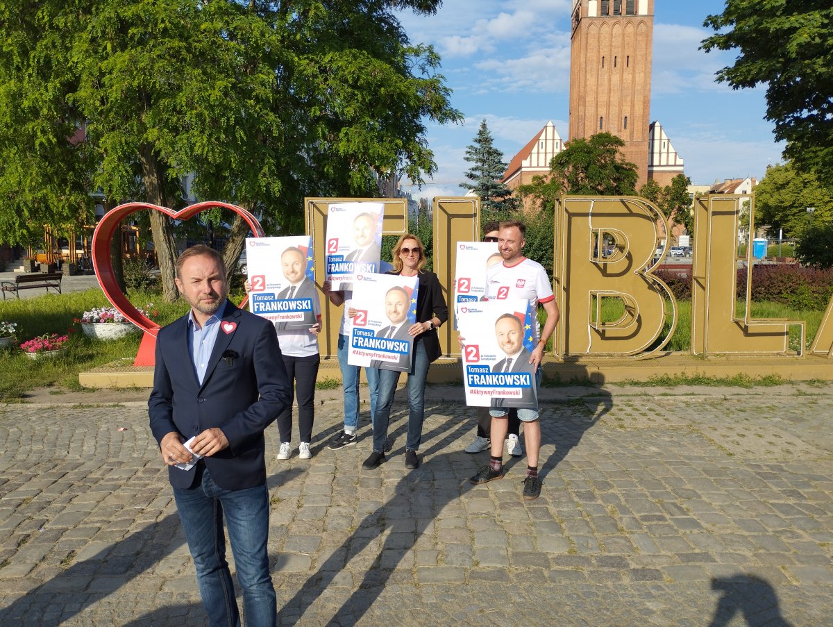 Były piłkarz Tomasz Frankowski walczy o reelekcję do Parlamentu Europejskiego