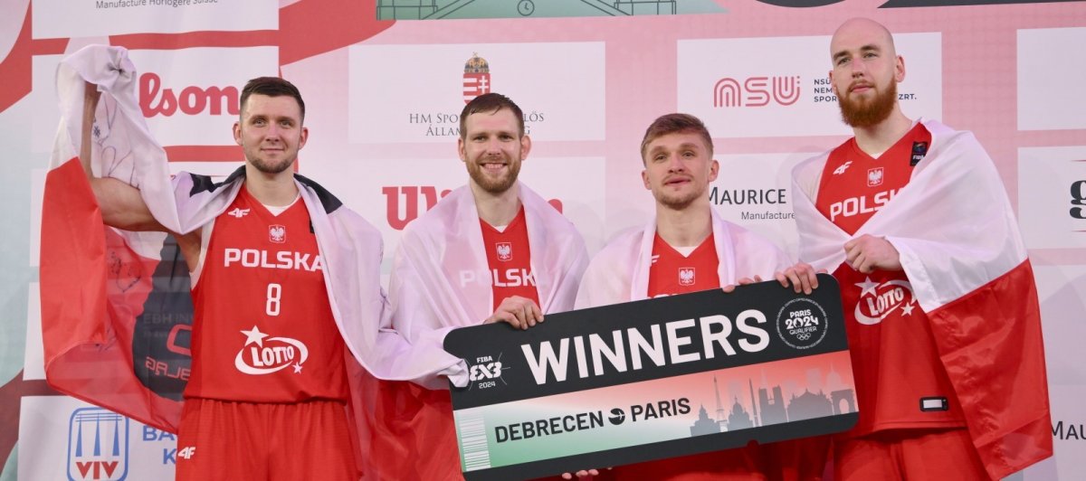 Polacy wywalczyli awans olimpijski w koszykówce 3x3. Decydujący rzut trafił Przemysław Zamojski