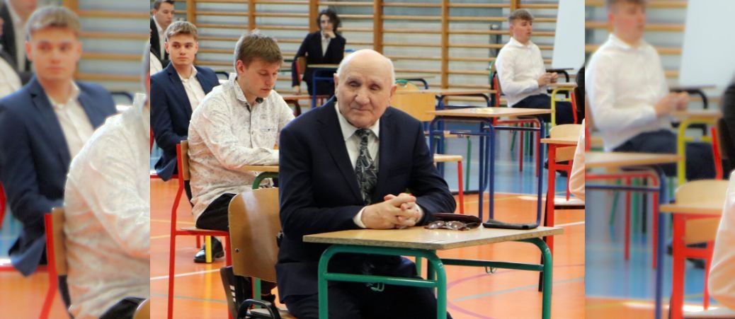 Józef Peruga ma 85 lat i jest najstarszym tegorocznym maturzystą