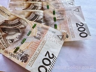 Elbląg: Znaleziono kilkaset złotych. Policja prosi właściciela o ich odbiór