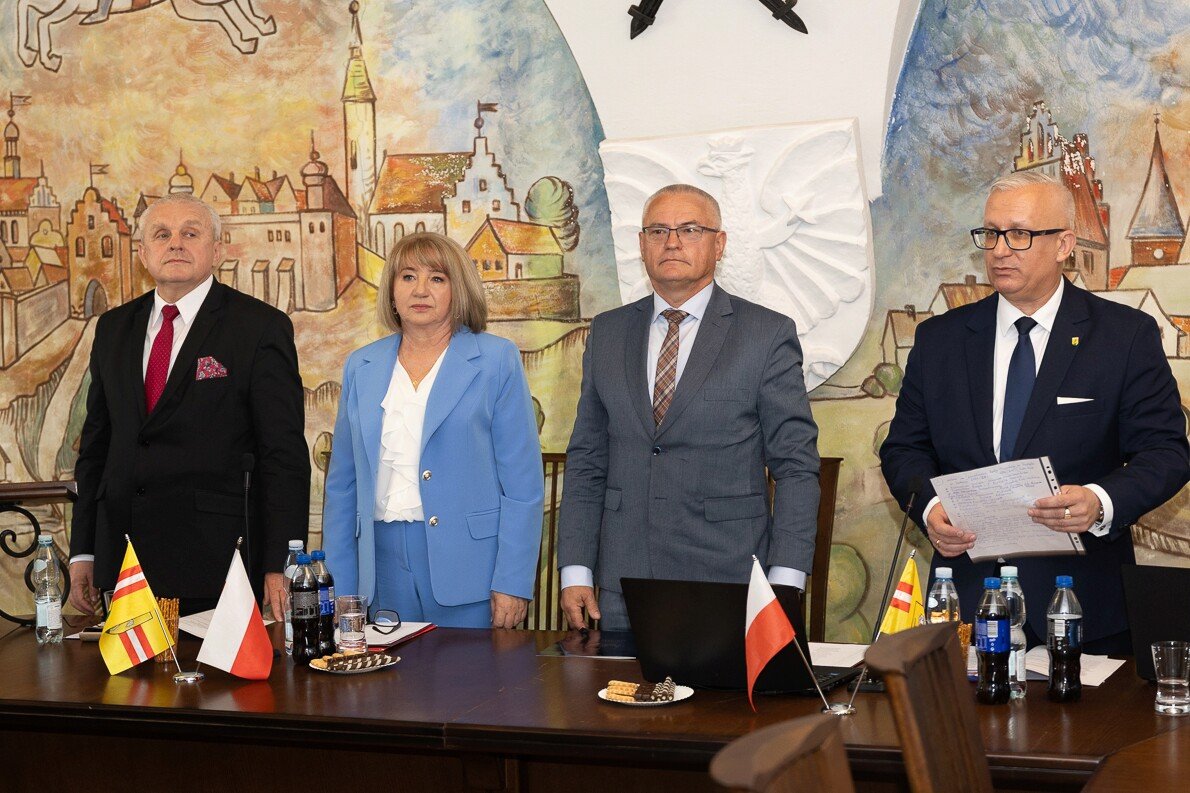 Pierwsze posiedzenie Rady Miejskiej w Pasłęku. Wyłoniono prezydium