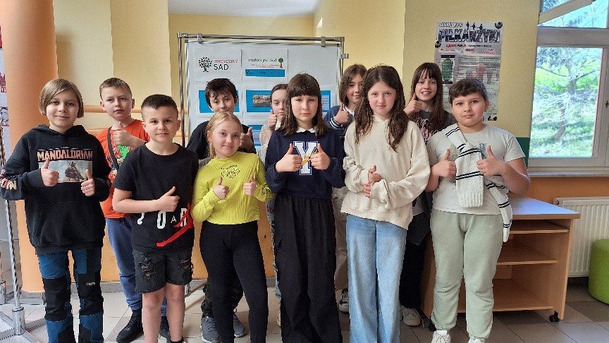 Gronowo Górne: Uczniowie zdobyli grant, przy szkole powstanie sad