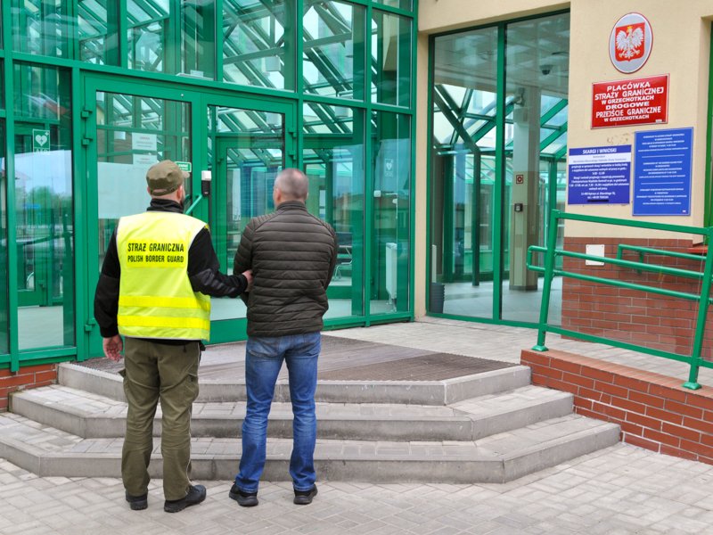 Rosjanin wpadł w Grzechotkach. Okazało się, że był poszukiwany od trzech lat
