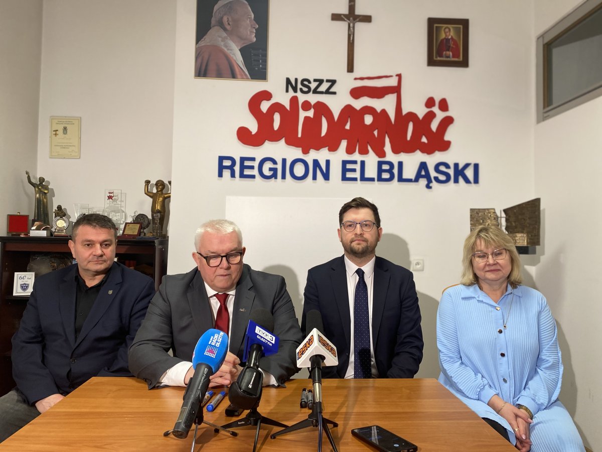 Andrzej Śliwka z poparciem „Solidarności”: Chcę, aby do Elbląga powróciła normalność