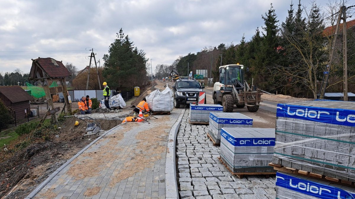 Przebudowa drogi wojewódzkiej nr 501 w kierunku Krynicy Morskiej. Organizacji ruchu w okresach świątecznych