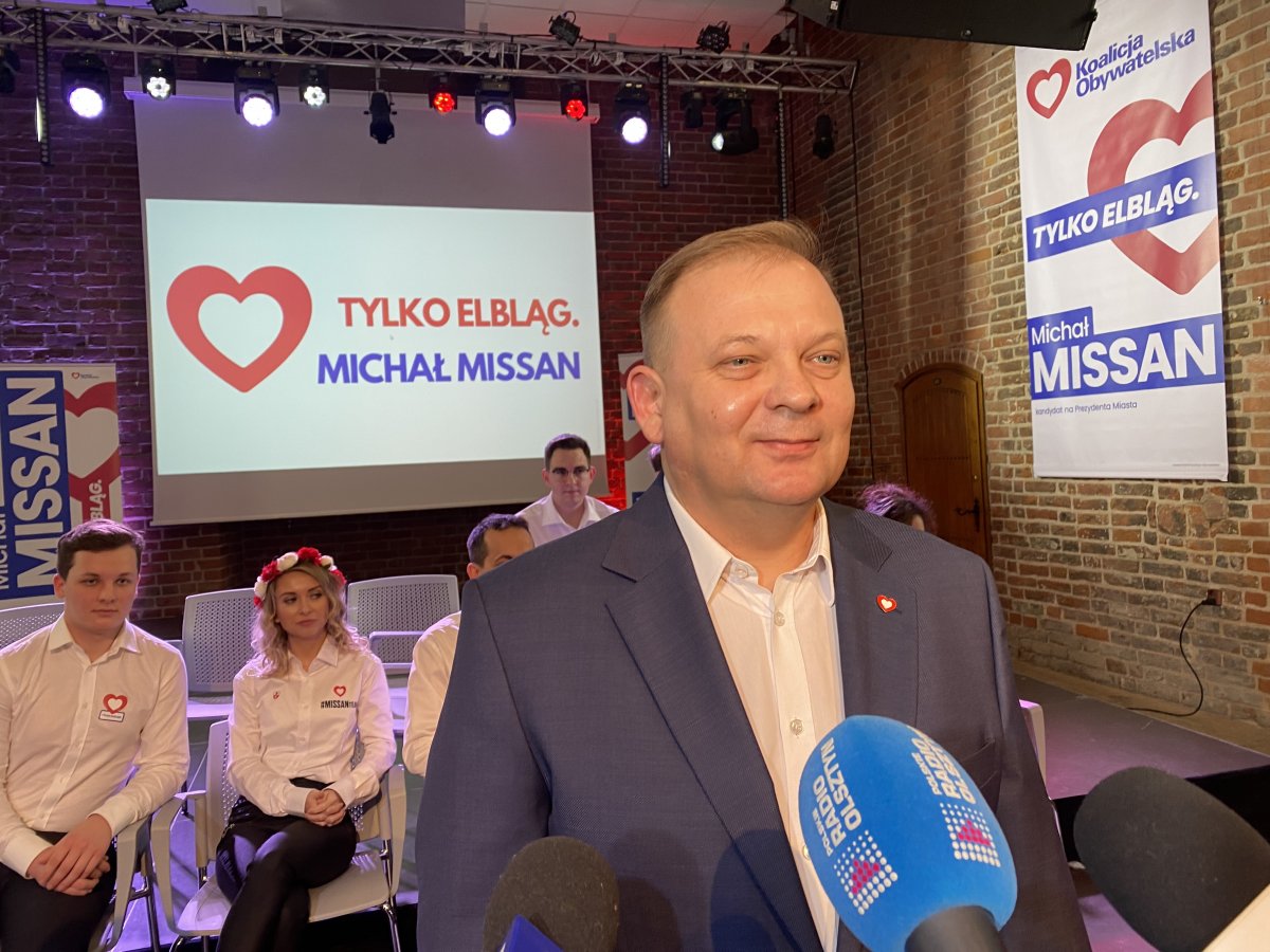 Michał Missan, kandydat KO na prezydenta Elbląga obiecuje bezpłatne pogotowie stomatologiczne