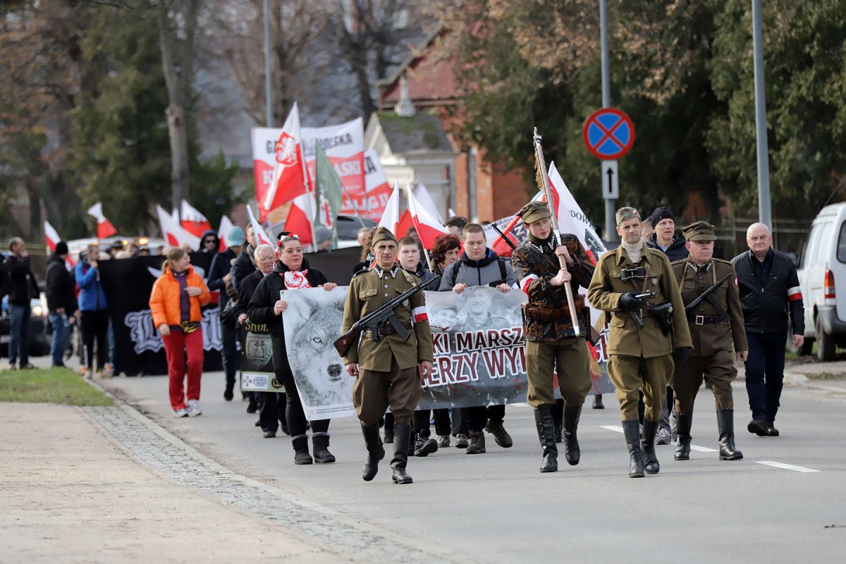 Ulicami Elbląga przeszedł IX Elbląski Marsz Pamięci Żołnierzy Wyklętych [ZDJĘCIA]