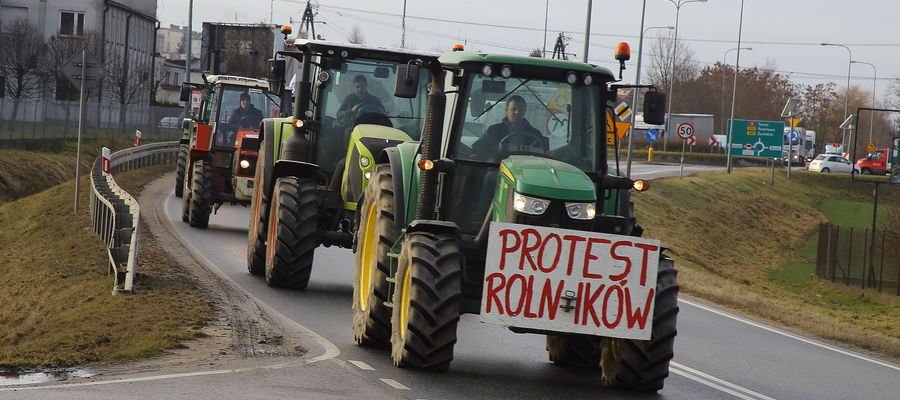 Protesty w całej Polsce. W piątek w Elblągu odbędzie się strajk rolników