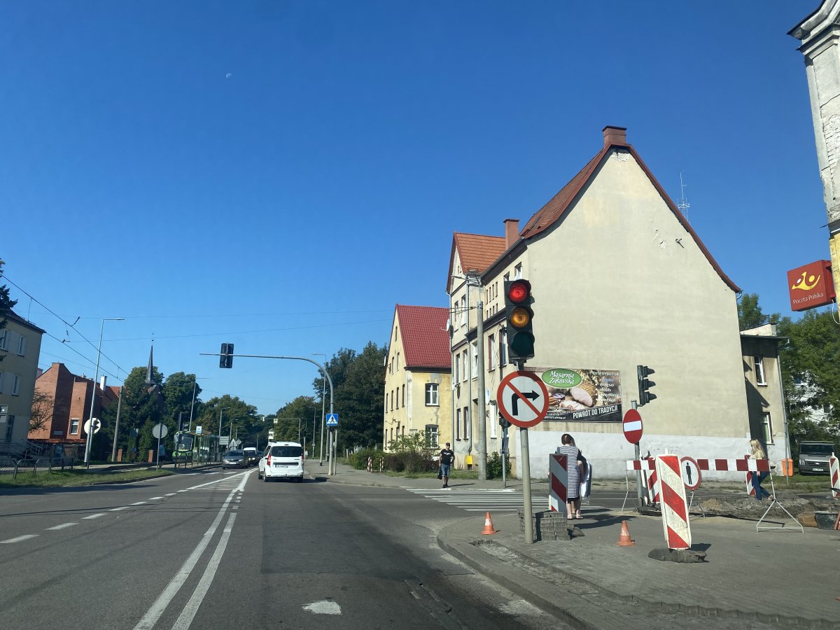 Przebudowa sygnalizacji i utrudnienia w ruchu na ul. Bema 