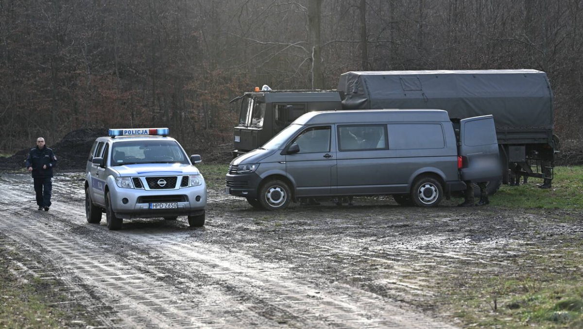 200 policjantów poszukuje obiektu, który wleciał do Polski od strony granicy z Ukrainą
