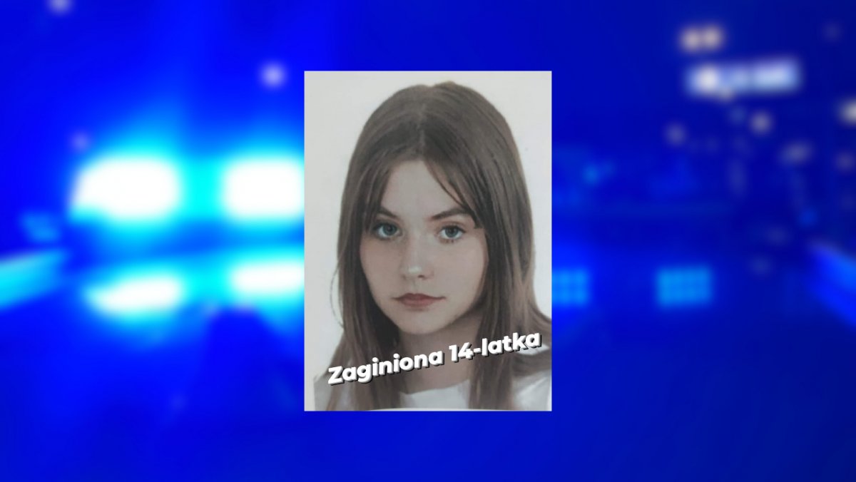Zaginęła Julia Dziuwe. Policjanci z Elbląga proszą o pomoc w odnalezieniu 14-latki