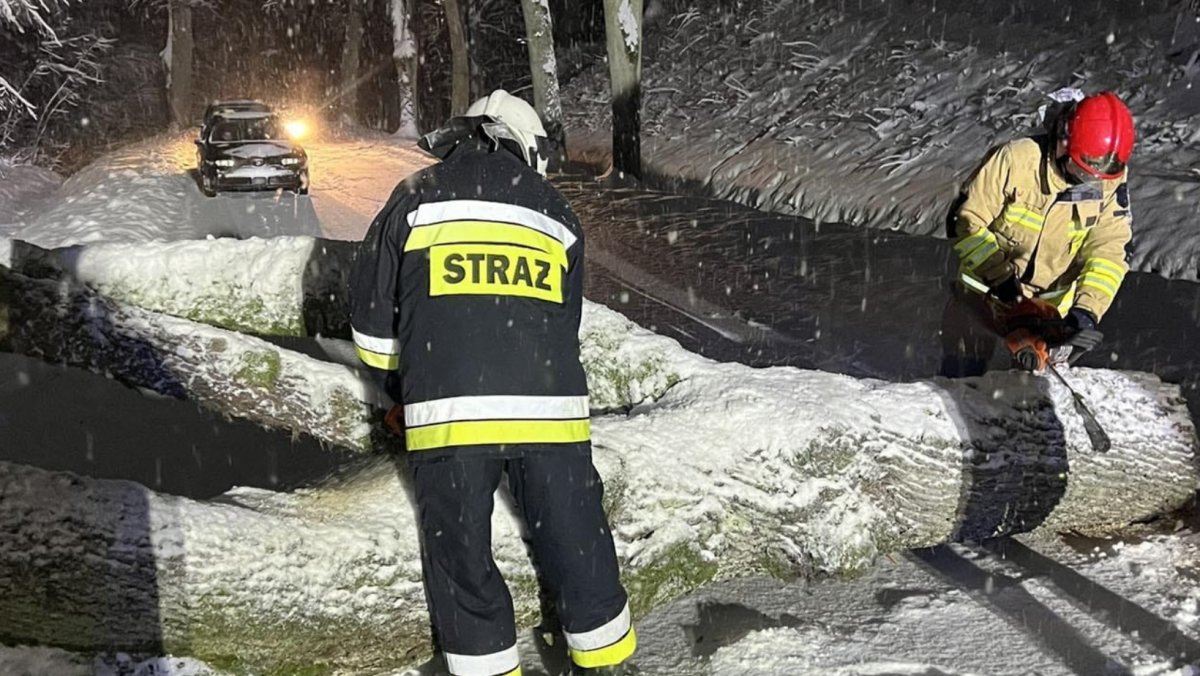 Zima nie odpuszcza. Niebezpiecznie na drogach i nie tylko [ZDJĘCIA]