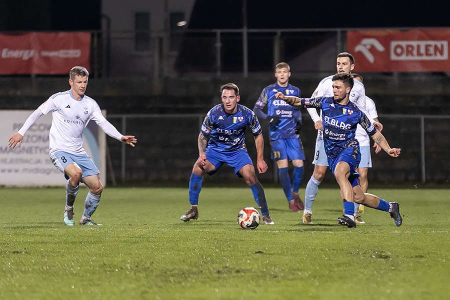 Olimpia Elbląg z Kotwicą Kołobrzeg przegrała na własne życzenie [ZDJĘCIA]