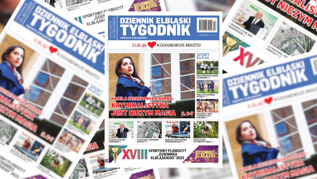 Dziennik Elbląski zaprasza do lektury! Tygodnik dostępny w wersji papierowej i elektronicznej