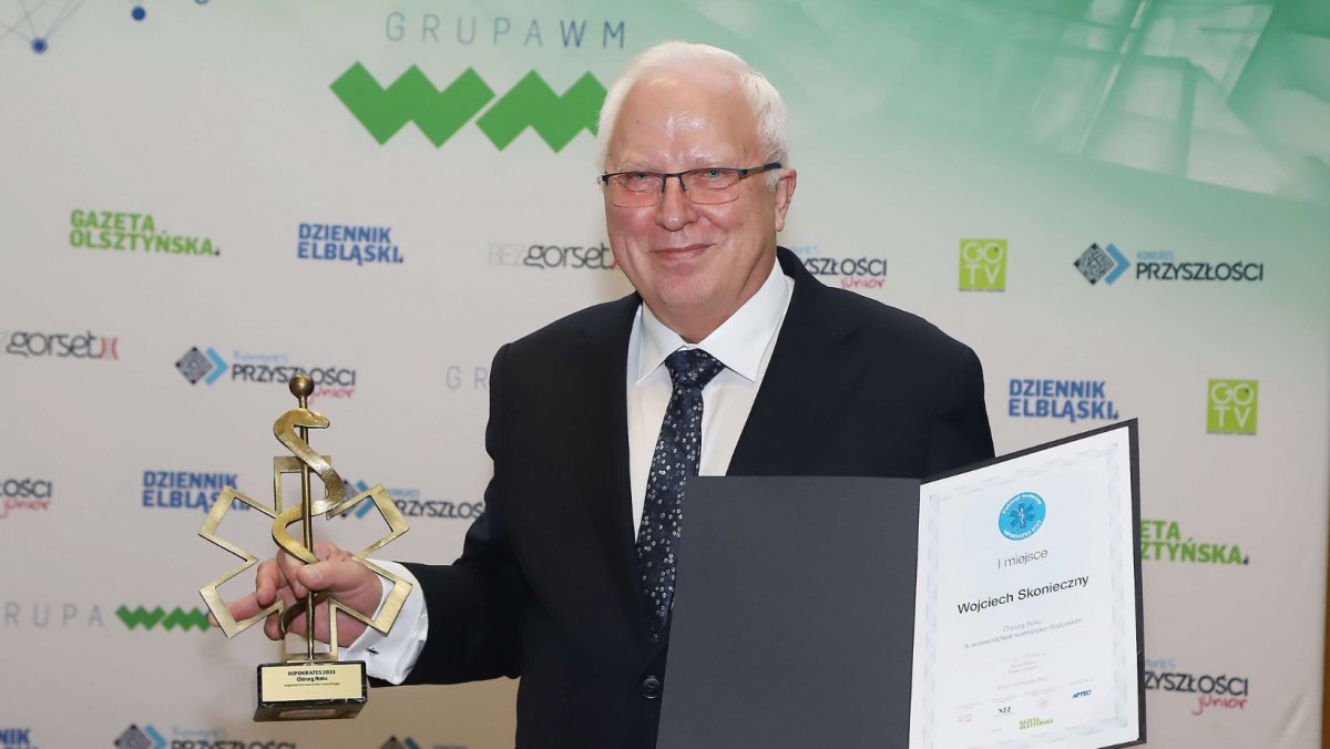 Hipokrates 2023: Wśród nagrodzonych są lekarze z Elbląga