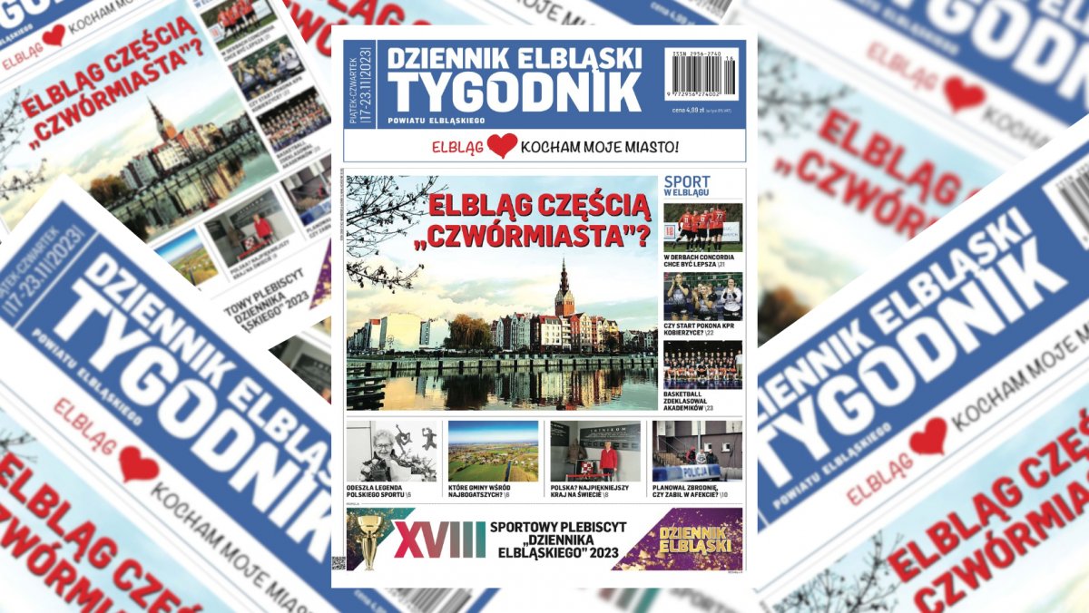 Najnowszy tygodnik Dziennik Elbląski już dostępny! 