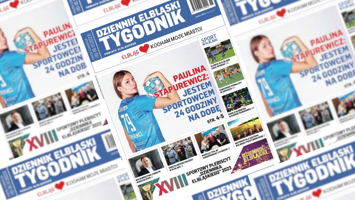 Najnowszy Dziennik Elbląski już dostępny! Tygodnik w sprzedaży stacjonarnej i online