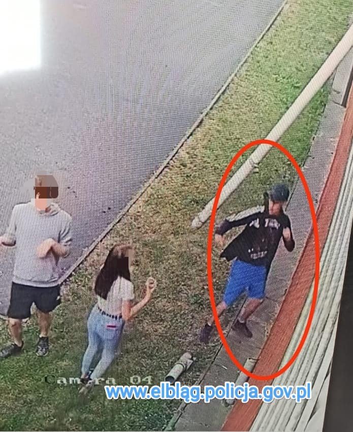 Elbląg: Szuka go policja. Chce z nim porozmawiać