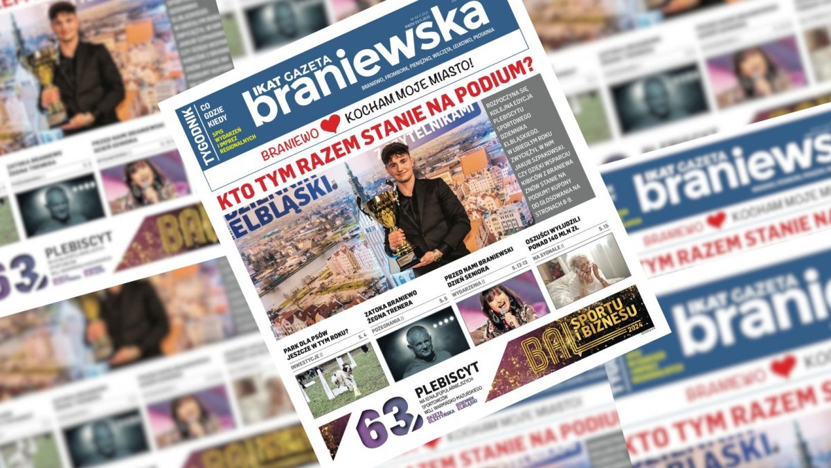 Gazeta Braniewska IKAT już w sprzedaży on-line i stacjonarnie