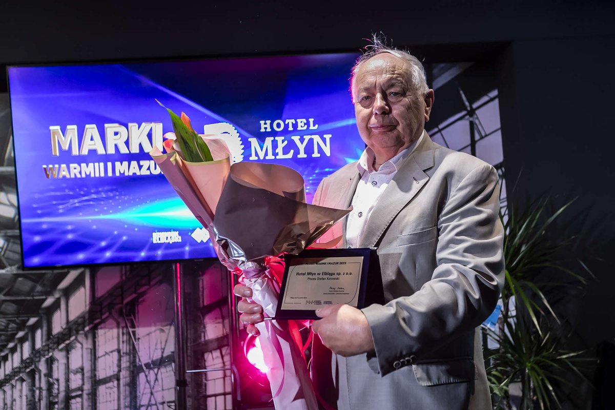 Stefan Kotowski w ruinach zobaczył przyszłość. Hotel Młyn działa w Elblągu od 20 lat