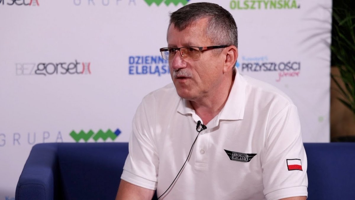Jak rozwinie się Aeroklub Elbląski? O planach opowiedział nam Zbigniew Kuśmierz [VIDEO]
