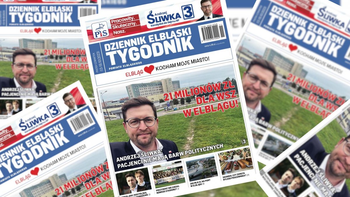 Najnowszy Dziennik Elbląski już dostępny! Tygodnik w sprzedaży online i stacjonarnie