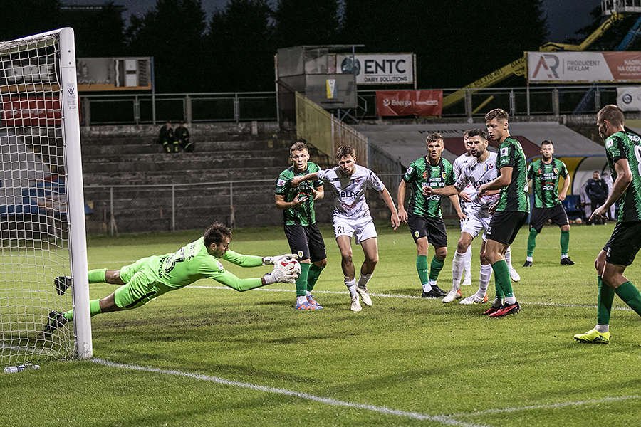 Nie potrafili złamać Stali. Olimpia Elbląg zremisowała ze Stalą Stalowa Wola [ZDJĘCIA]