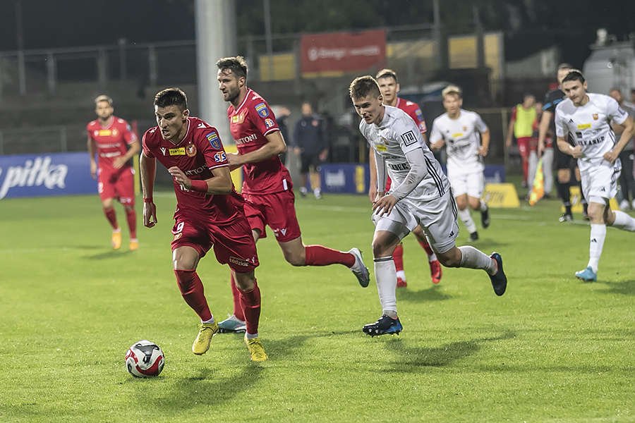 Concordia Elbląg - Widzew Łódź 0:4. Gospodarze przegrali, ale nie mają się czego wstydzić [ZDJĘCIA]