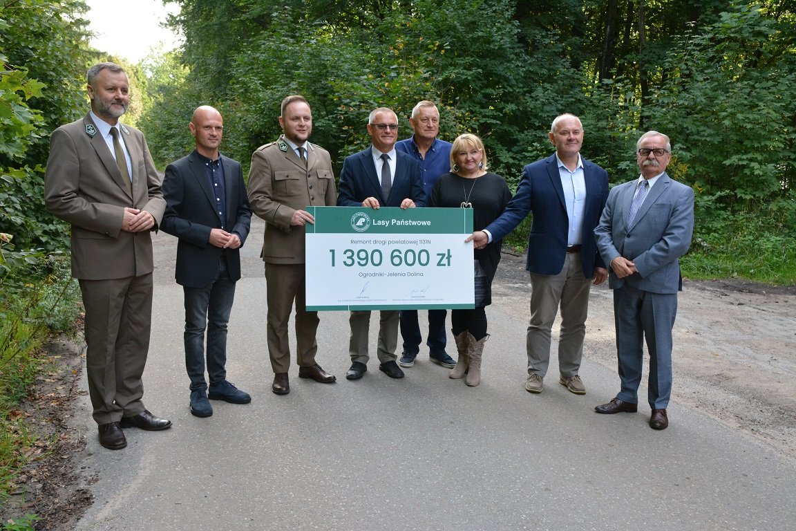 Wyremontują drogę powiatową z Ogrodnik do Jeleniej Doliny
