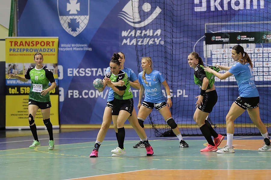 ORLEN SUPERLIGA PIŁKAREK RĘCZNYCH. Start Elbląg doznał trzeciej porażki, przegrywając z Galiczanką [ZDJĘCIA]