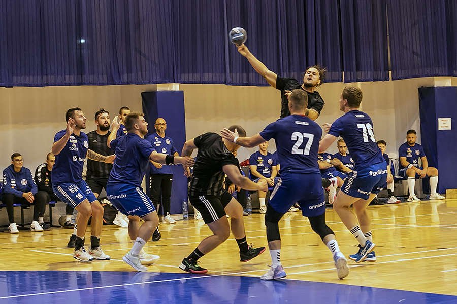 Silvant Handball Elbląg przegrał z Warmią Olsztyn [ZDJĘCIA]