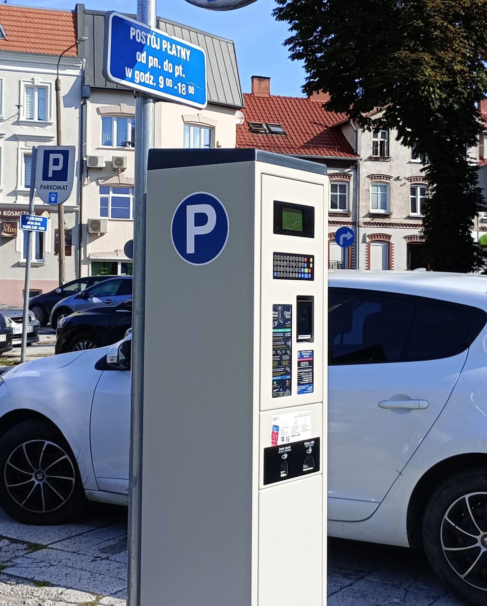 W Elblągu pojawią się nowoczesne parkomaty. Za parkowanie będzie można zapłacić kartą lub za pomocą systemu BLIK
