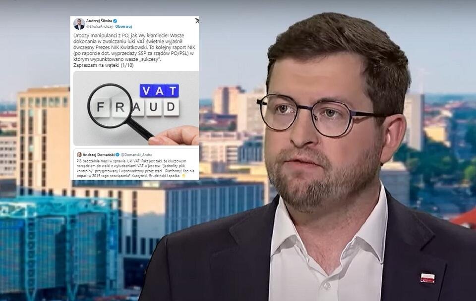 Doradca Tuska próbował uderzyć w PiS, dostał mocną ripostę od wiceministra Andrzeja Śliwki: 