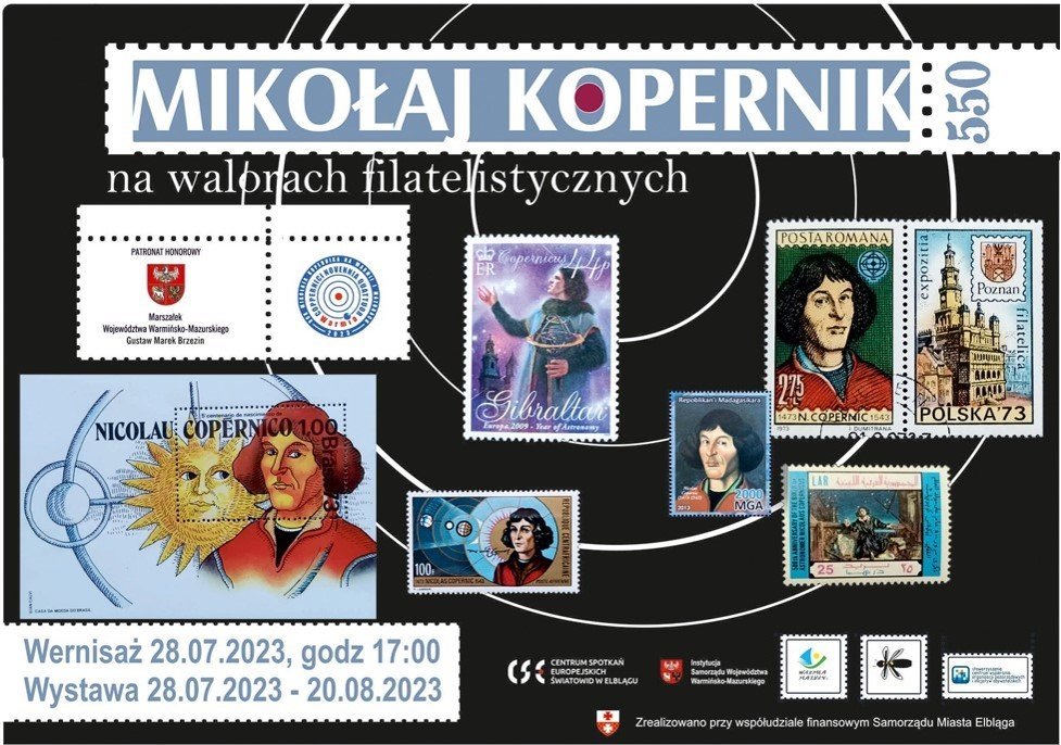 Mikołaj Kopernik na walorach filatelistycznych