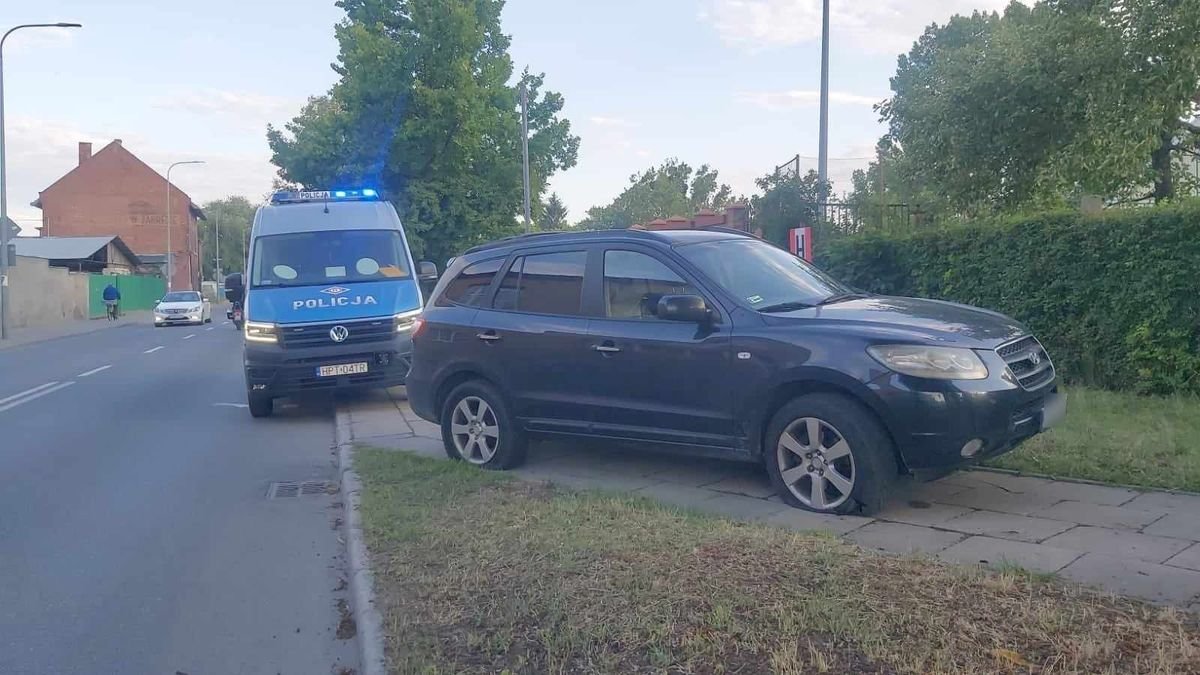 Elbląg: Pościg za piratem drogowym. 23-letni kierowca zatrzymany