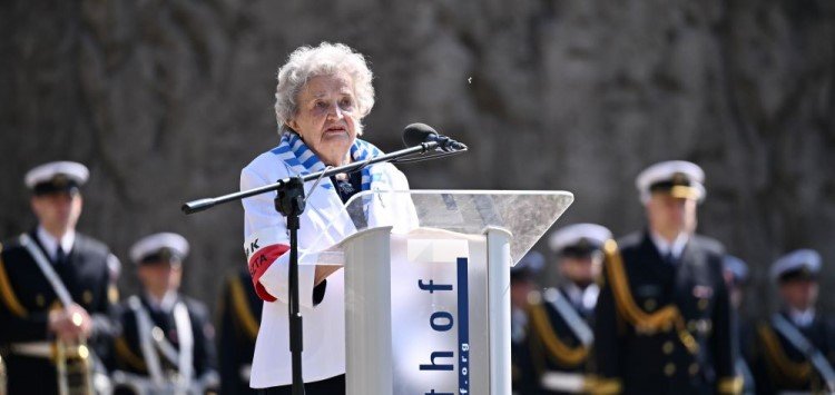 „Tego zapomnieć się nie da i nie można”. Obchody 78. rocznicy oswobodzenia KL Stutthof