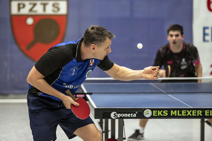 Tenis stołowy: Drużyna Hotelu Kahlberg Mlexer Elbląg zakończyła sezon bez baraży