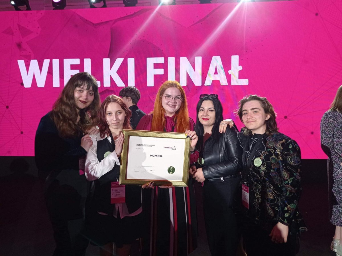 Projekt PrzyNitka z Elbląga wygrał Złotego Wilka w finale olimpiady 