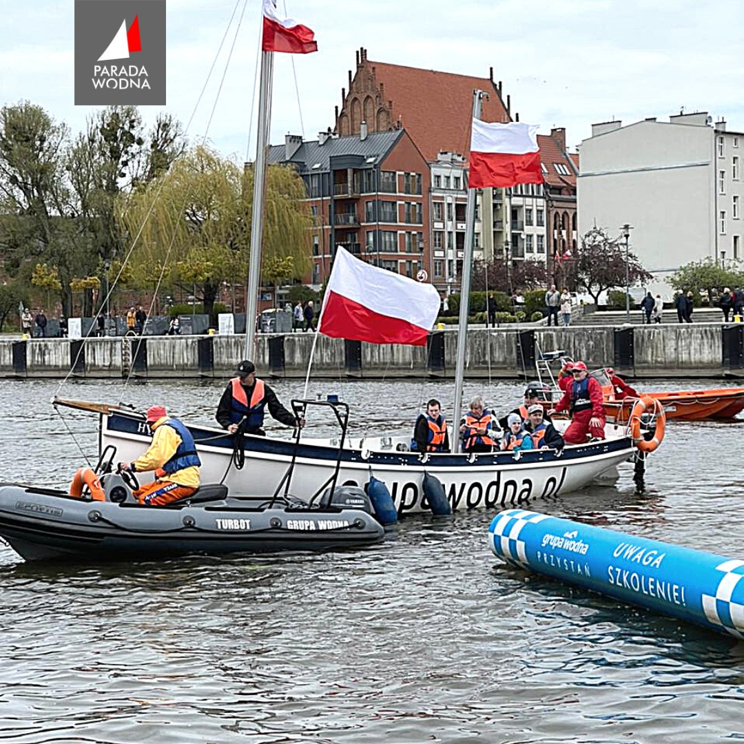 Parada wodna na rzece Elbląg. Ty też możesz wziąć udział