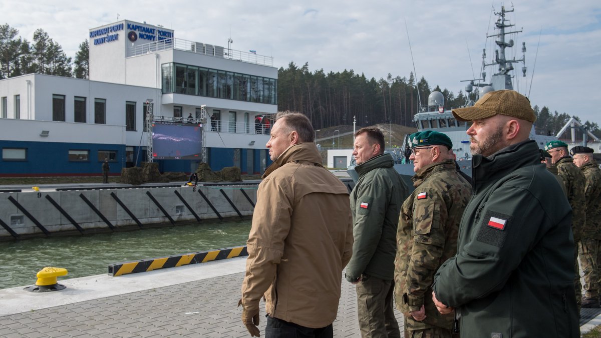 Prezydent Andrzej Duda: Mierzeja Wiślana ma strategiczne znaczenie