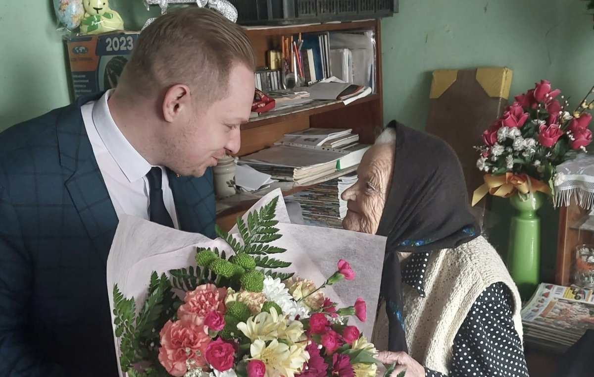 Głębock: Pani Janina Szulczak, mieszkanka powiatu braniewskiego skończyła 101 lat
