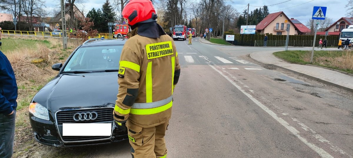 Gronowo Elbląskie: Dwie osoby ranne po zderzeniu dwóch aut