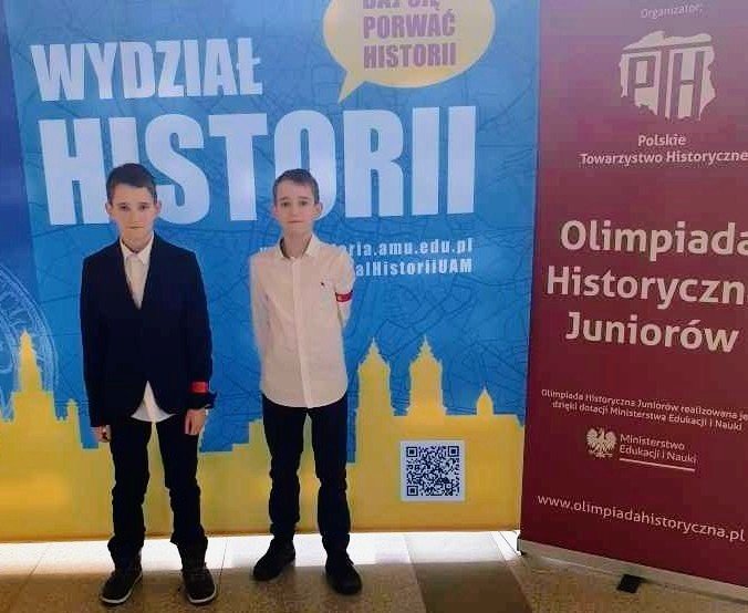 Michał i Aleks z Elbląga z ogromnym sukcesem na ogólnopolskim konkursie historycznym