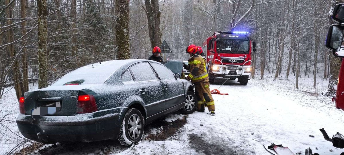 Śnieżyce i marznące opady. Kierowco, zachowaj ostrożność! 