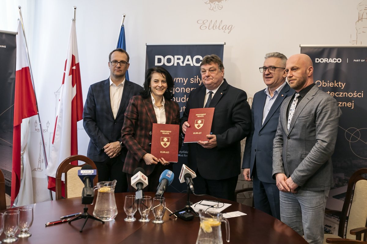 Doraco przebuduje zachodnie nabrzeże rzeki Elbląg. Umowa już podpisana [ZDJĘCIA]