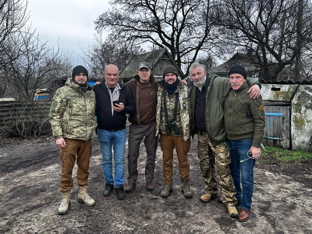 Bosman z Braniewa kolejny raz wyruszył na front, aby wspomóc ukraińskich żołnierzy