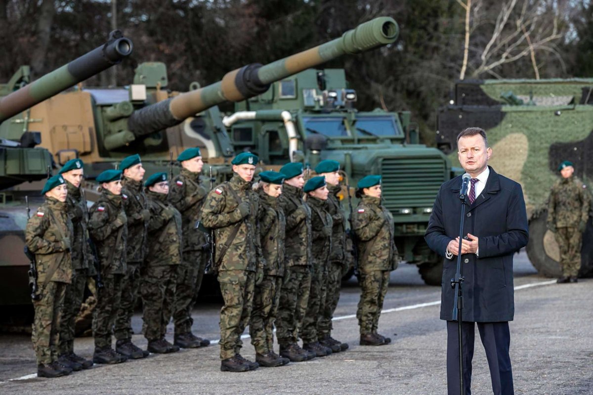 Szef MON Mariusz Błaszczak w Elblągu: Robimy wszystko, aby Polska była bezpieczna