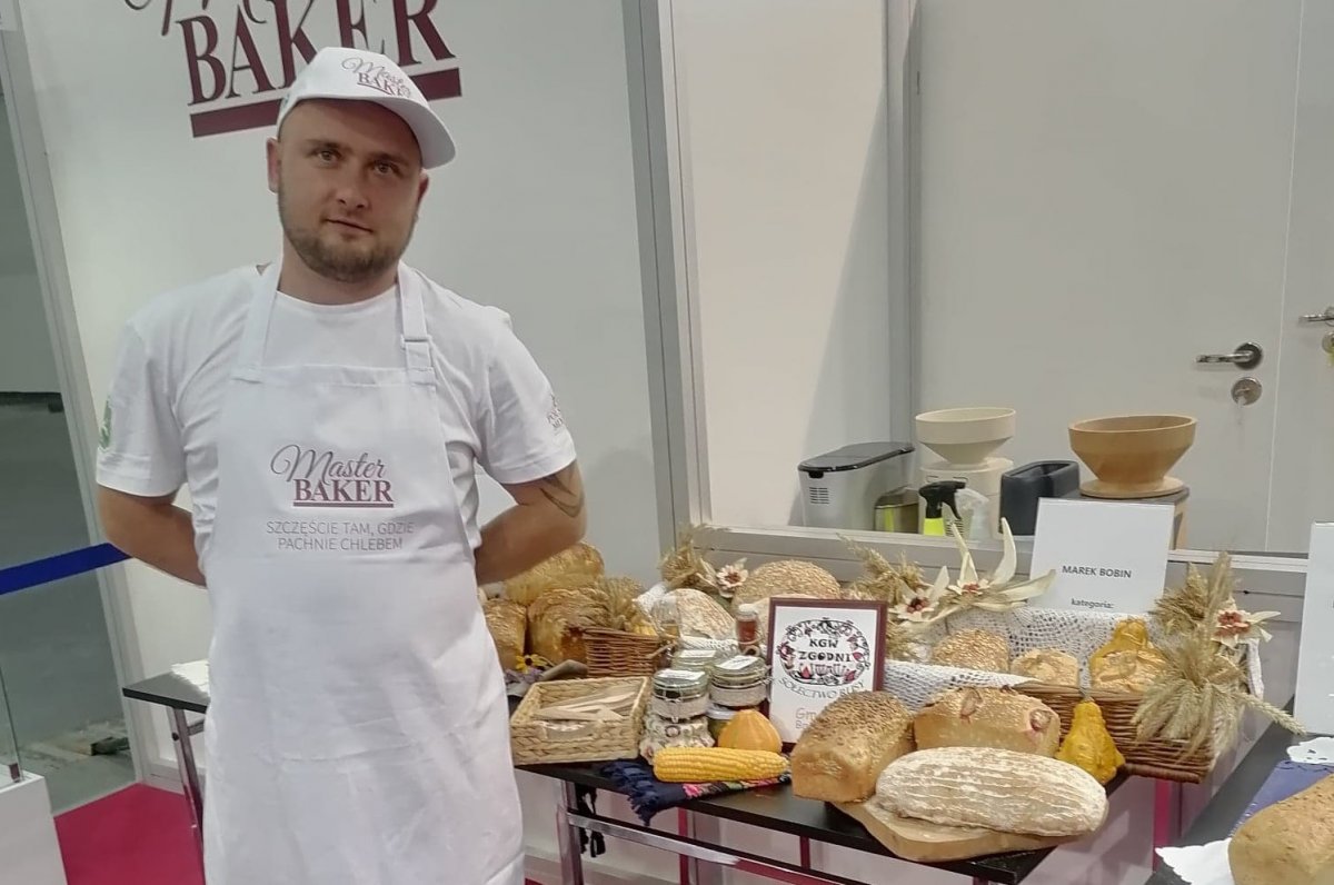 Marek Bobin, laureat ogólnopolskiego konkursu piekarniczego Master Baker: Za rok jadę po pierwsze miejsce