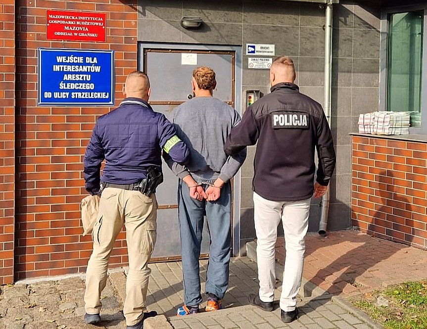 Gdańsk: Areszt dla 25-letniego obywatela Białorusi za usiłowanie zabójstwa